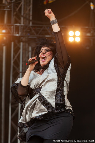 Kaija K | Kaija K Ruisrockissa 2018.